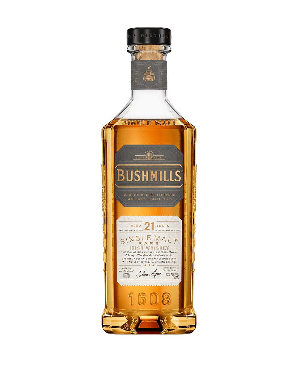 Bushmills 21 Year Old Three Woods Single Malt Irish Whiskey
