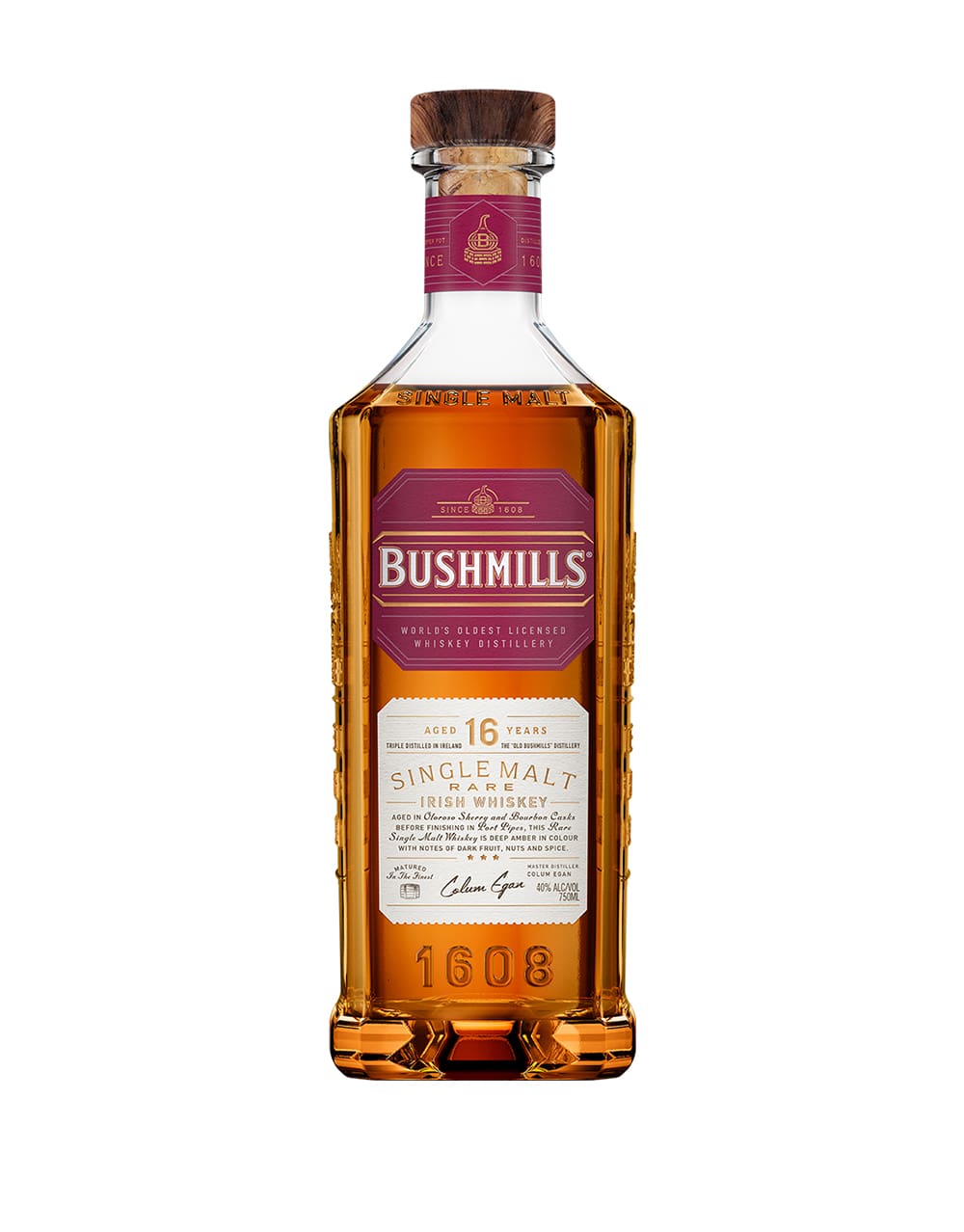Bushmills 16 Year Old Single Malt Irish Whisky