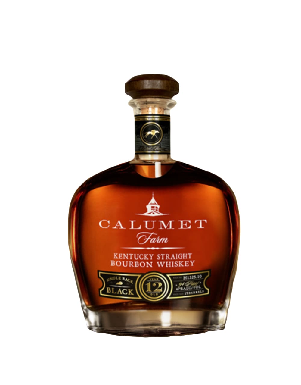 Calumet Farm 12 Year Old Single Rack Black Bourbon Whiskey