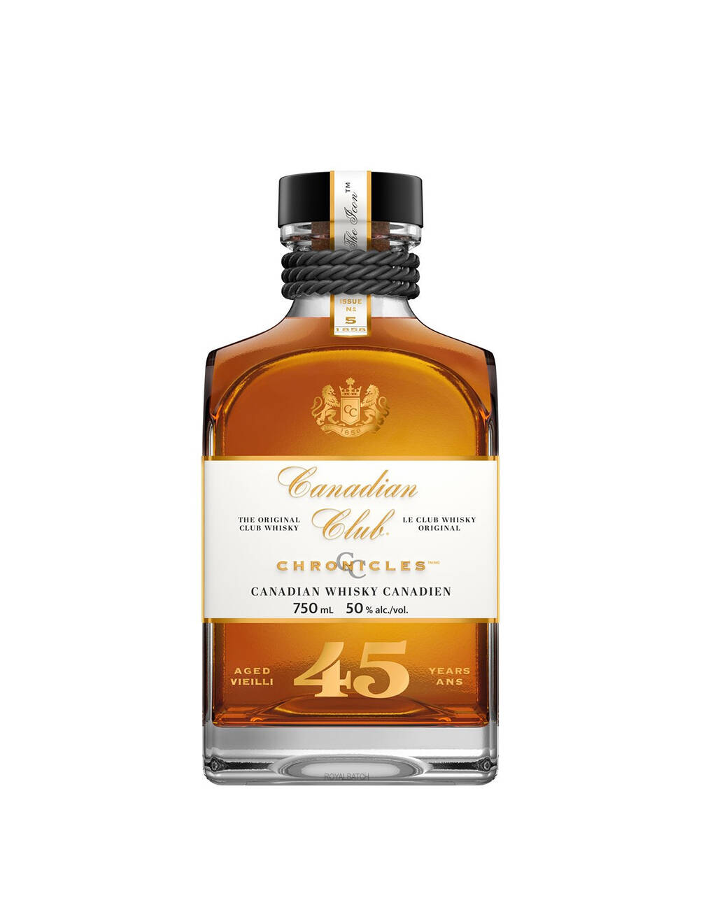 Canadian Club Chronicles 45 Year Old Canadian Whisky