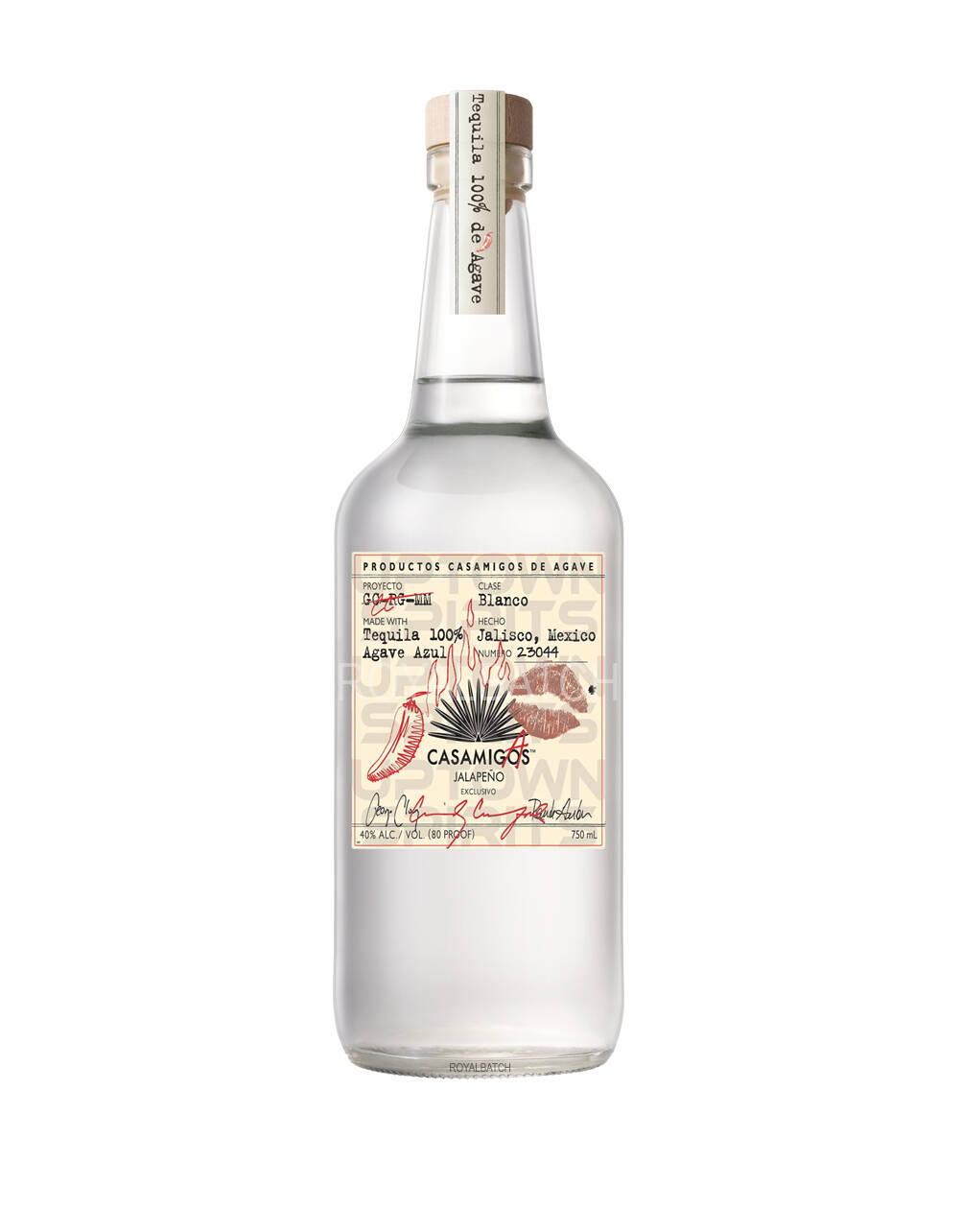 Casamigos Jalapeno Blanco Tequila 1L