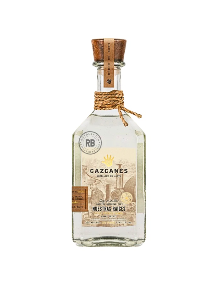Cazcanes Nuestras Raíces Blanco Still Strength Edición Especial Tequila 2025