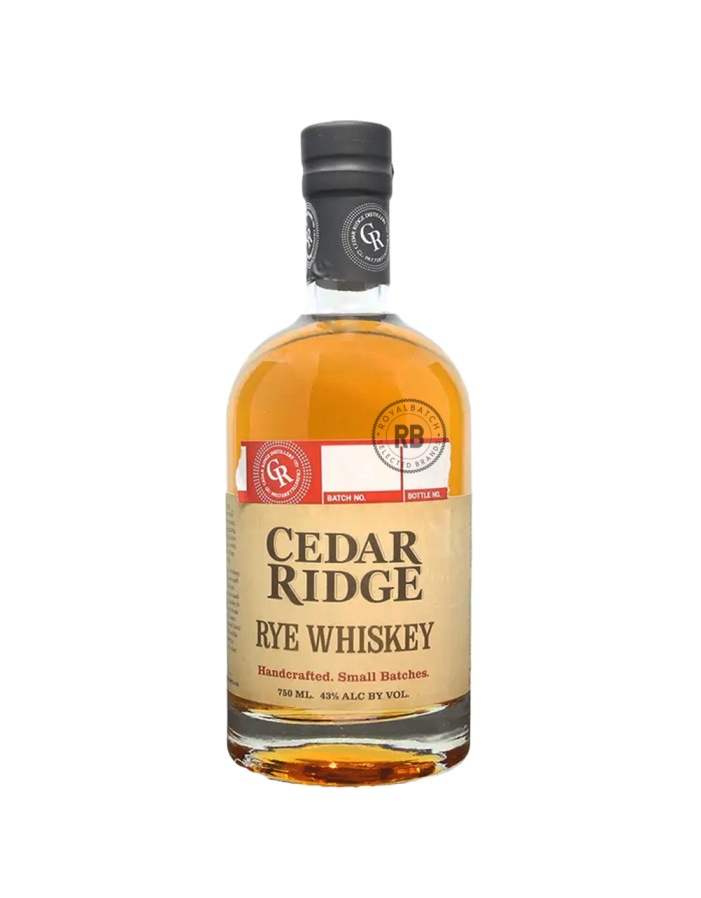 Cedar Ridge Straight Rye Whiskey