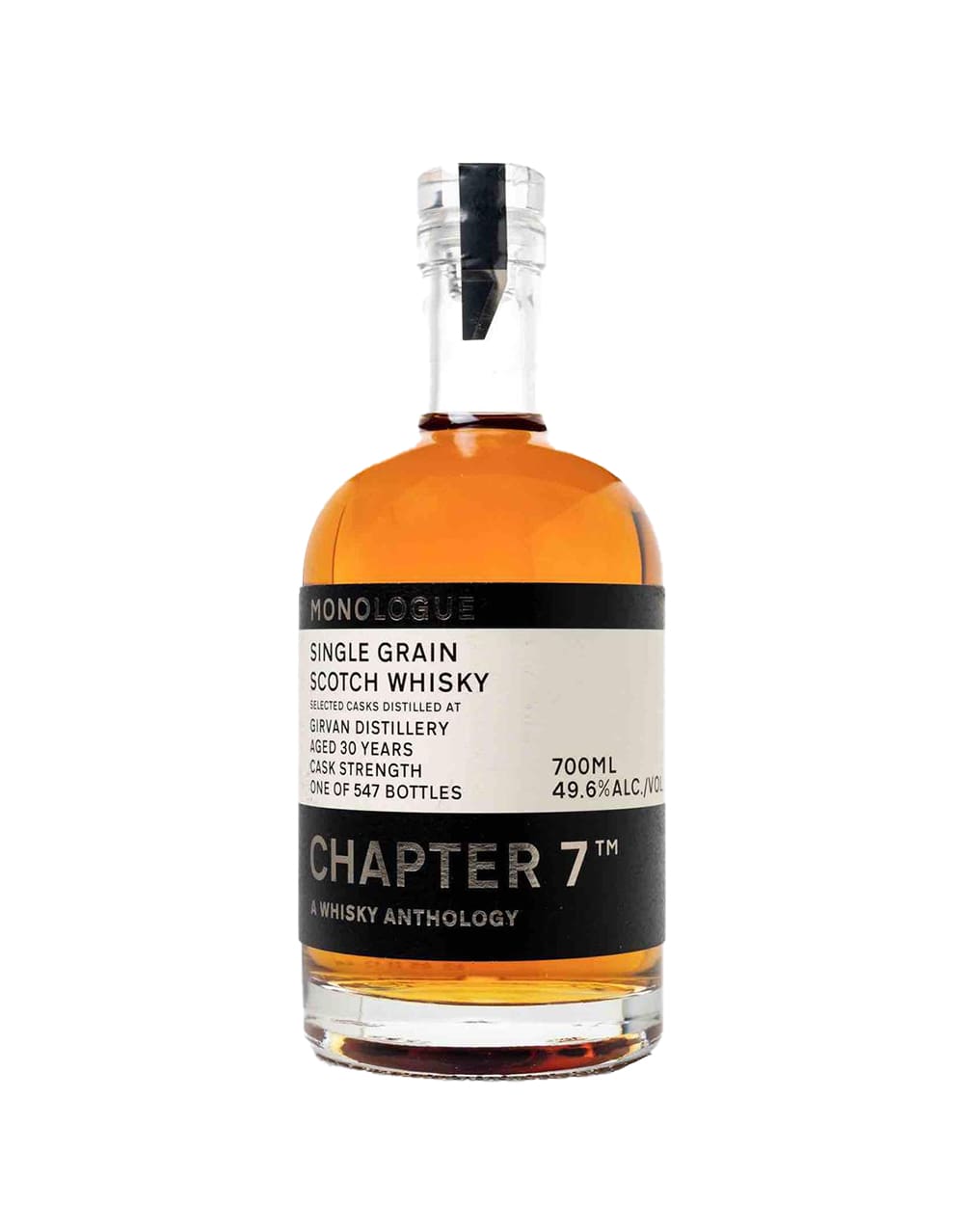 Chapter 7 Monologue 30 Year Old Girvan 1991 Scotch Whisky