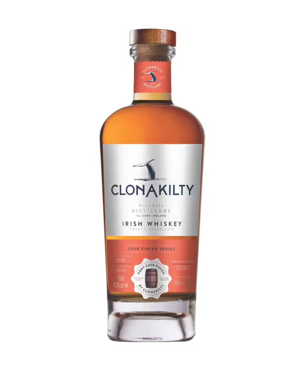 Clonakilty Cask Finish Series Port Cask Irish Whiskey