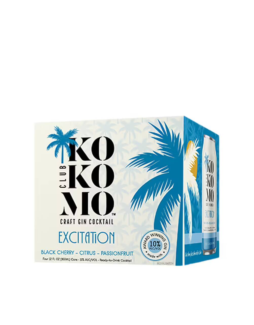 Club Kokomo Excitation Gin Cocktail (4 pack) 355ml