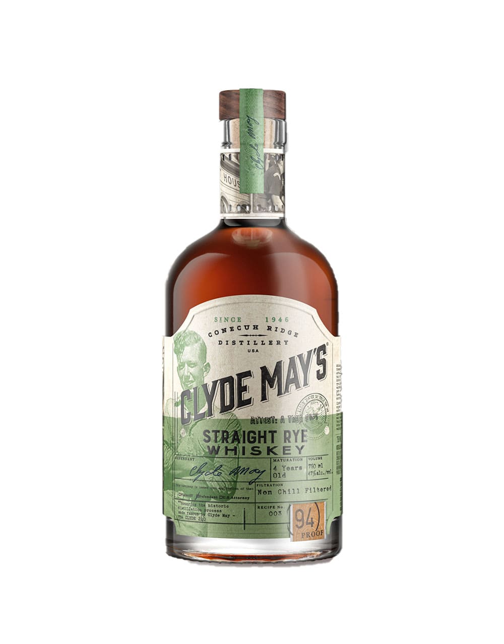 Clyde May's Straight Rye Whiskey