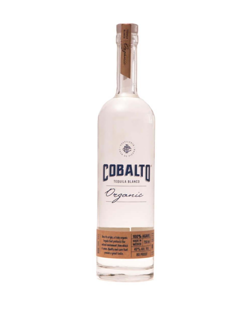 Cobalto Organic Blanco Tequila