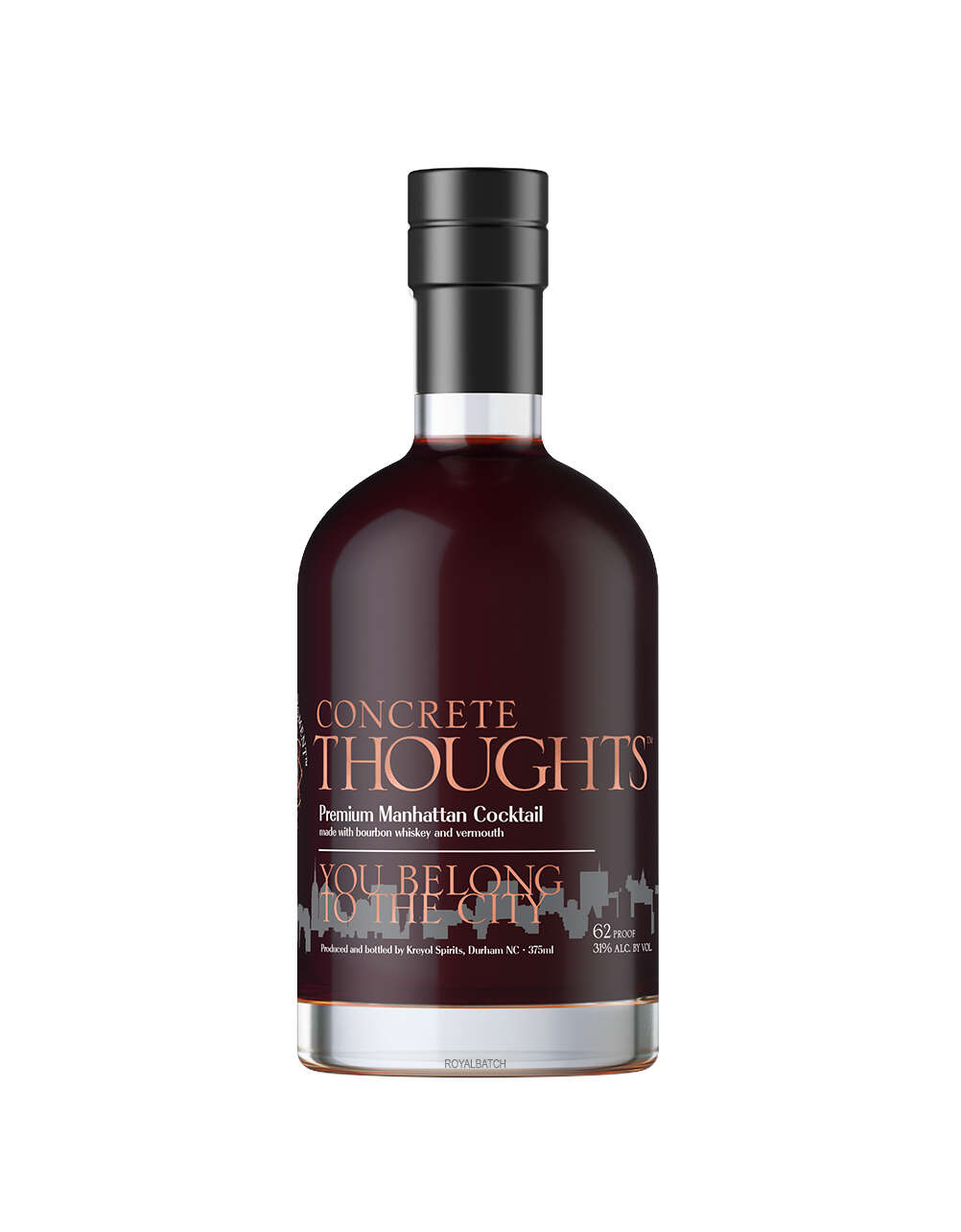 Concrete Thoughts You Belong to the City Manhattan Cocktail 375ml
