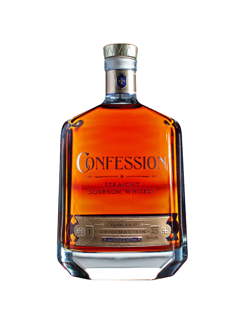 Burnt Church Confession Chapter 1 Original Sin Limited Edition Straight Bourbon Whiskey