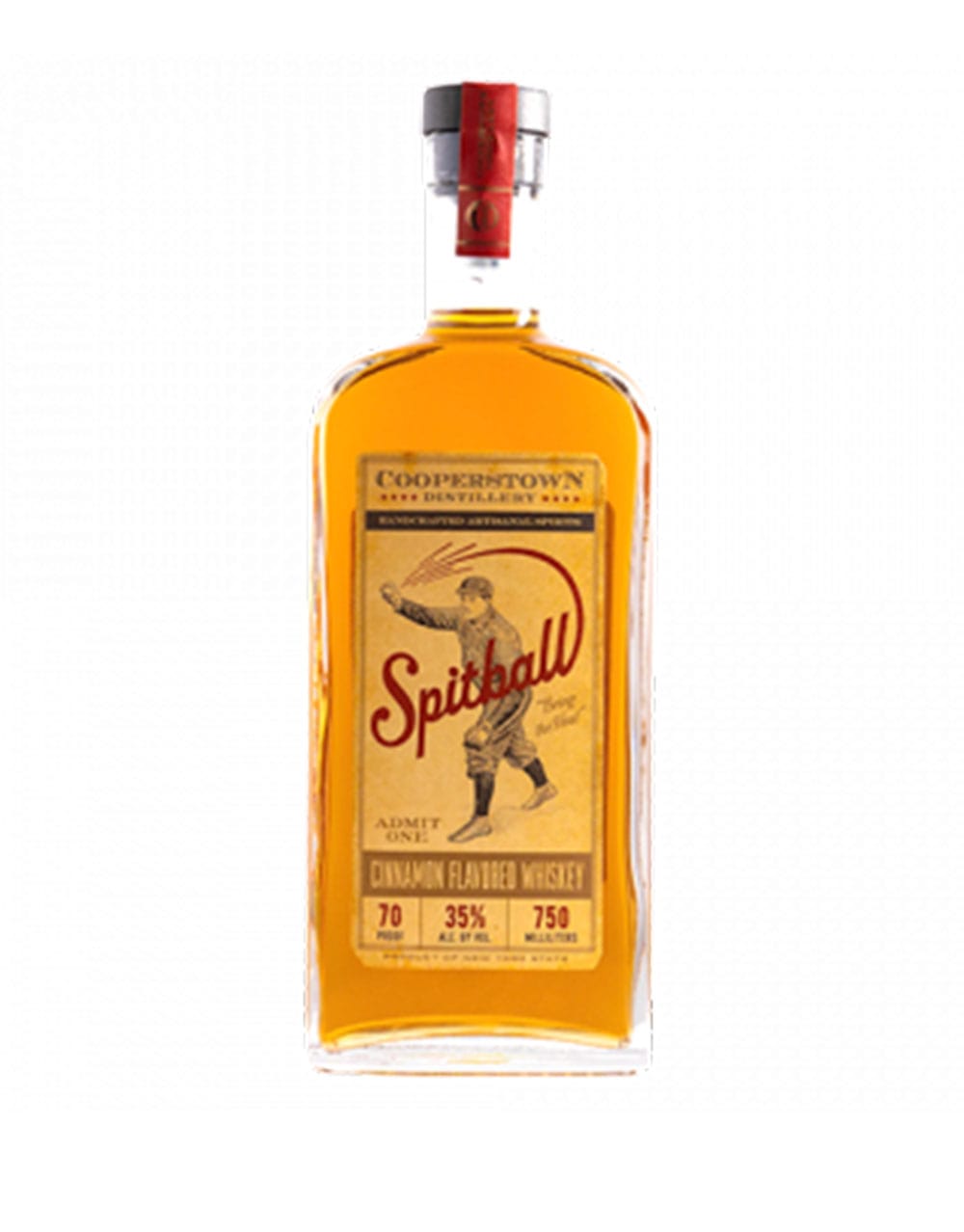 Cooperstown Distillery Spitball Cinnamon Whiskey