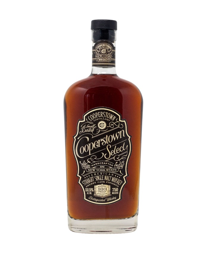 Cooperstown Select Sherry Cask Finished Straight Single Malt Whiskey
