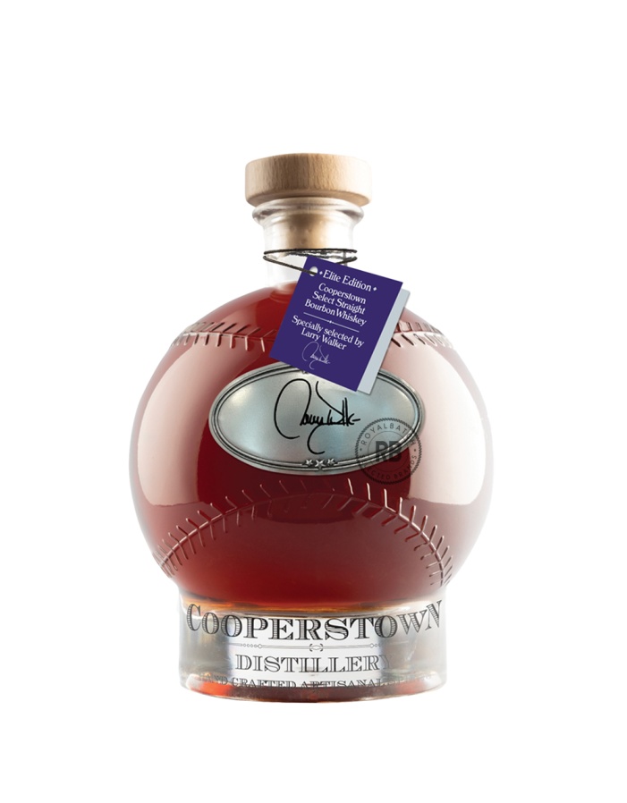 Cooperstown Select Straight Bourbon Whiskey Elite Edition Hand-Signed by Larry Walker