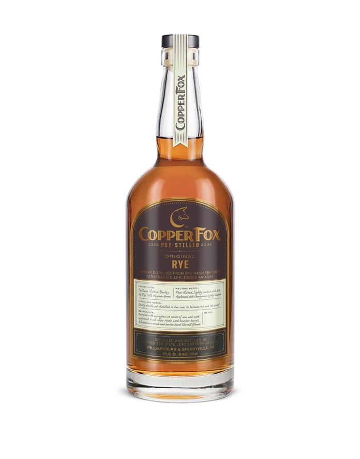 Copper Fox Rye Whisky