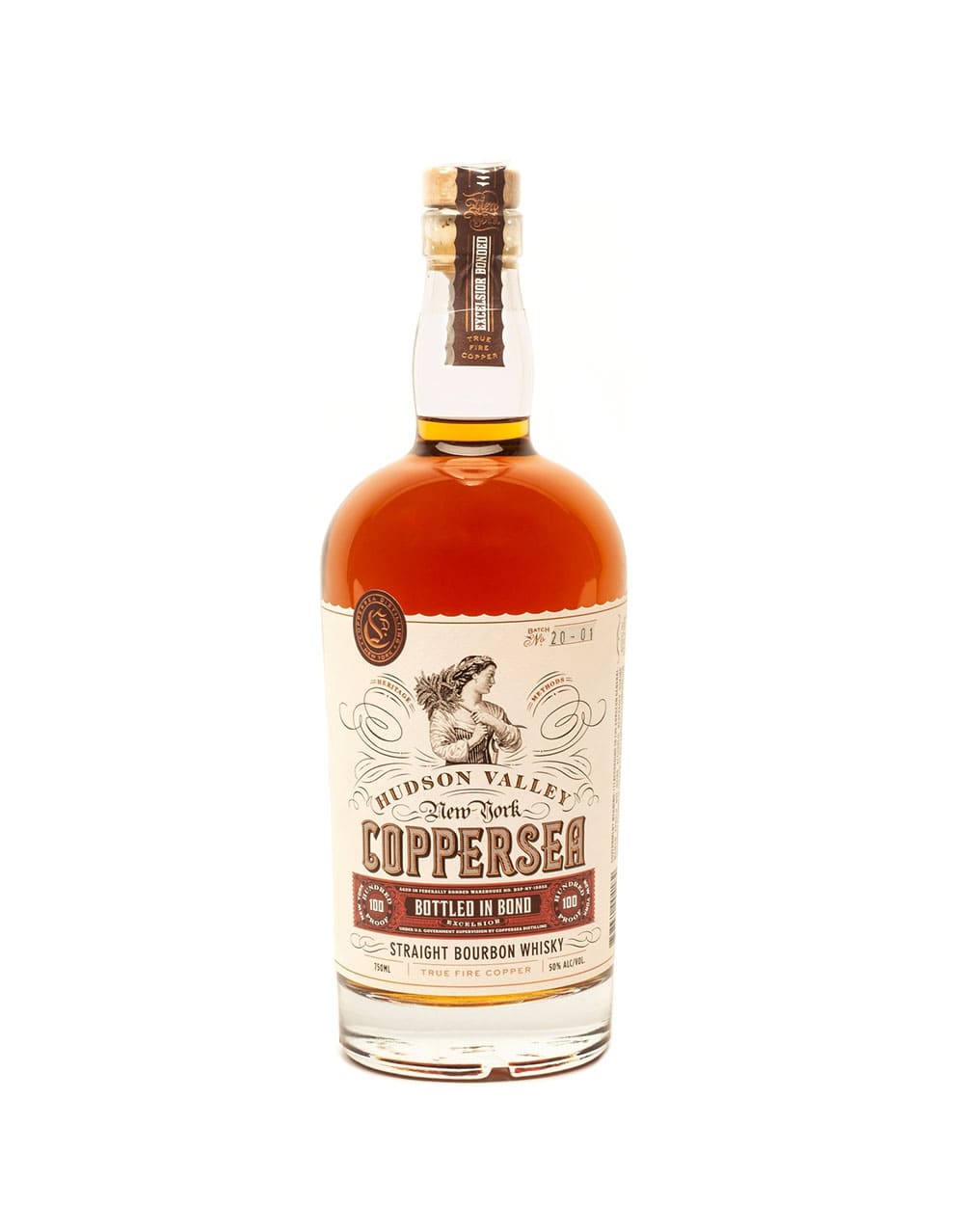 Coppersea Bottled In Bond Straight Bourbon Whiskey