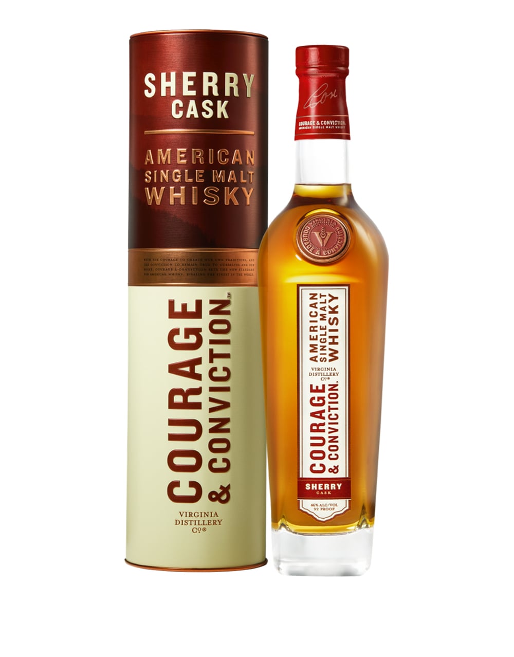Courage & Conviction Sherry Cask American Single Malt Whiskey