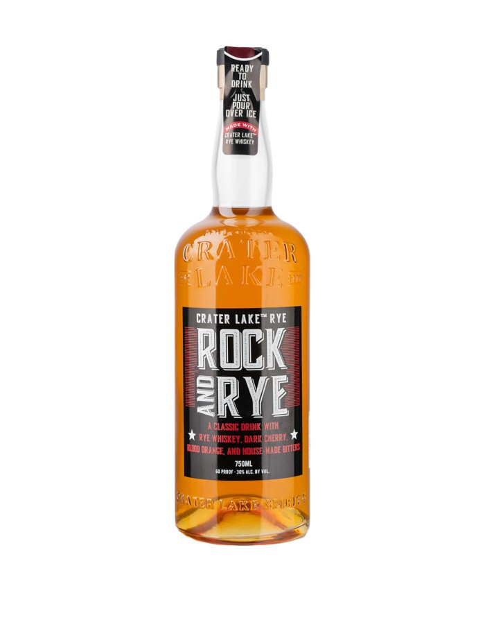 Crater Lake Rye Rock and Rye 60 Proof 750 ml Whisky