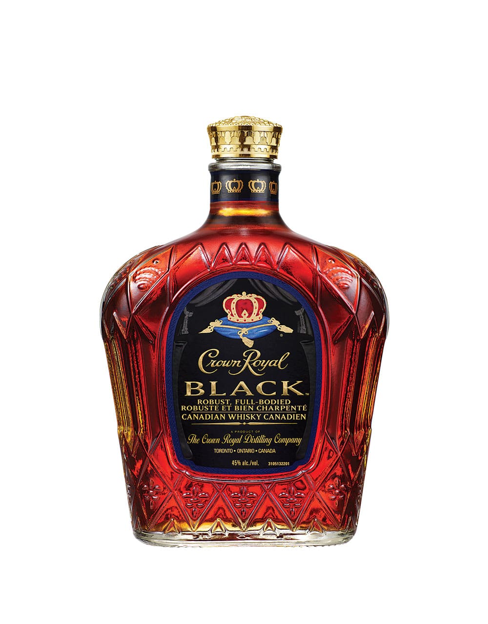 Crown Royal Black Canadian Whisky 1L