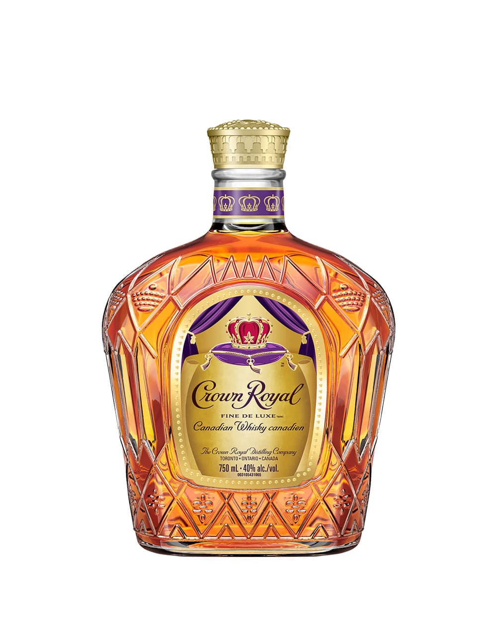 Crown Royal Fine De Luxe Blended Canadian Whisky 1.75L