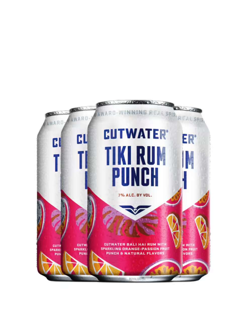 Cutwater Bali Hai Tiki Rum Punch Canned Cocktails (4 Pack) 355ml