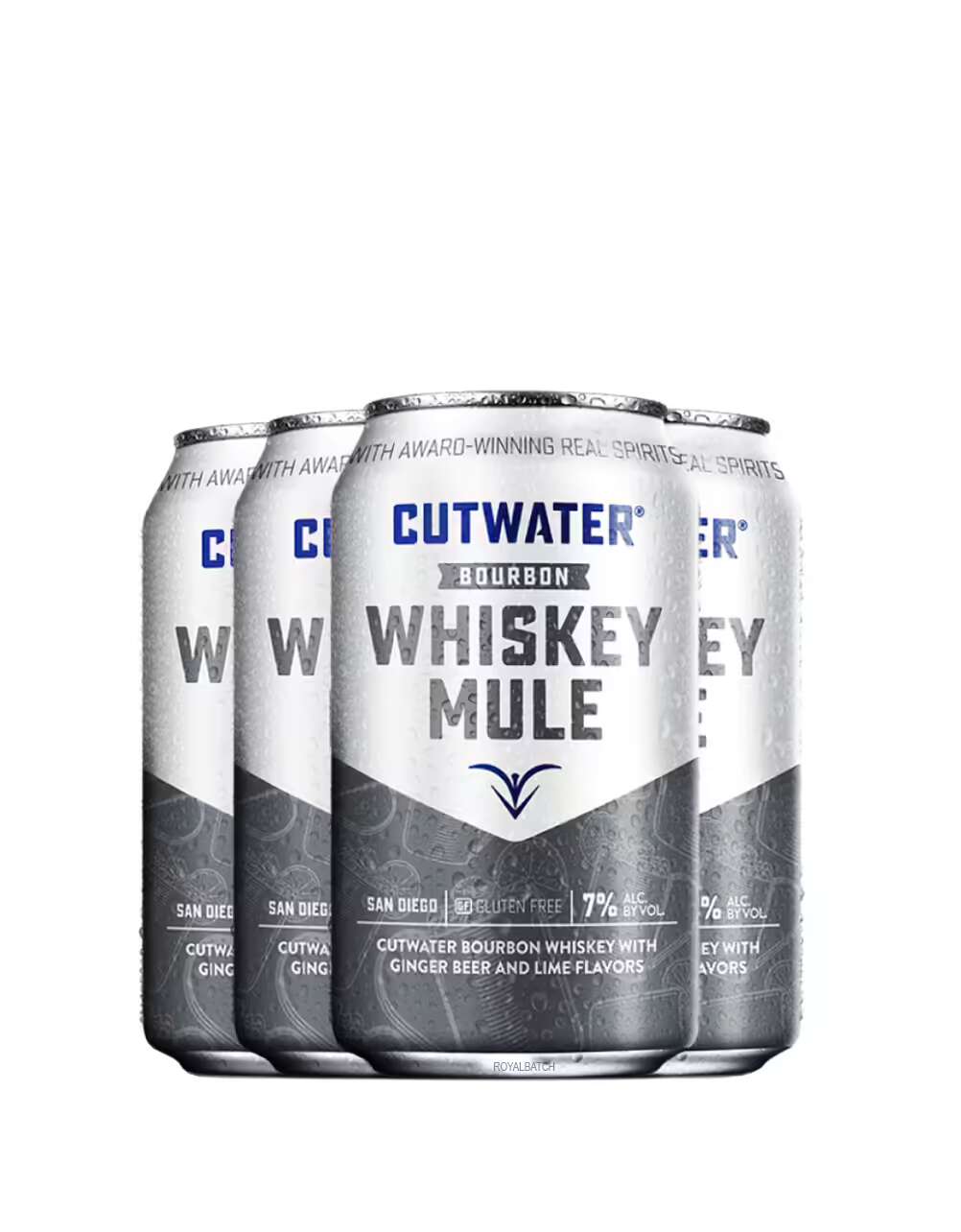 Cutwater Whiskey Mule Canned Cocktails (4 Pack) 355ml