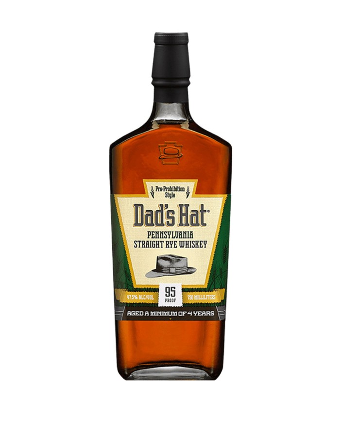 Dads Hat Pennsylvania 4 Year Old Straight Rye Whiskey