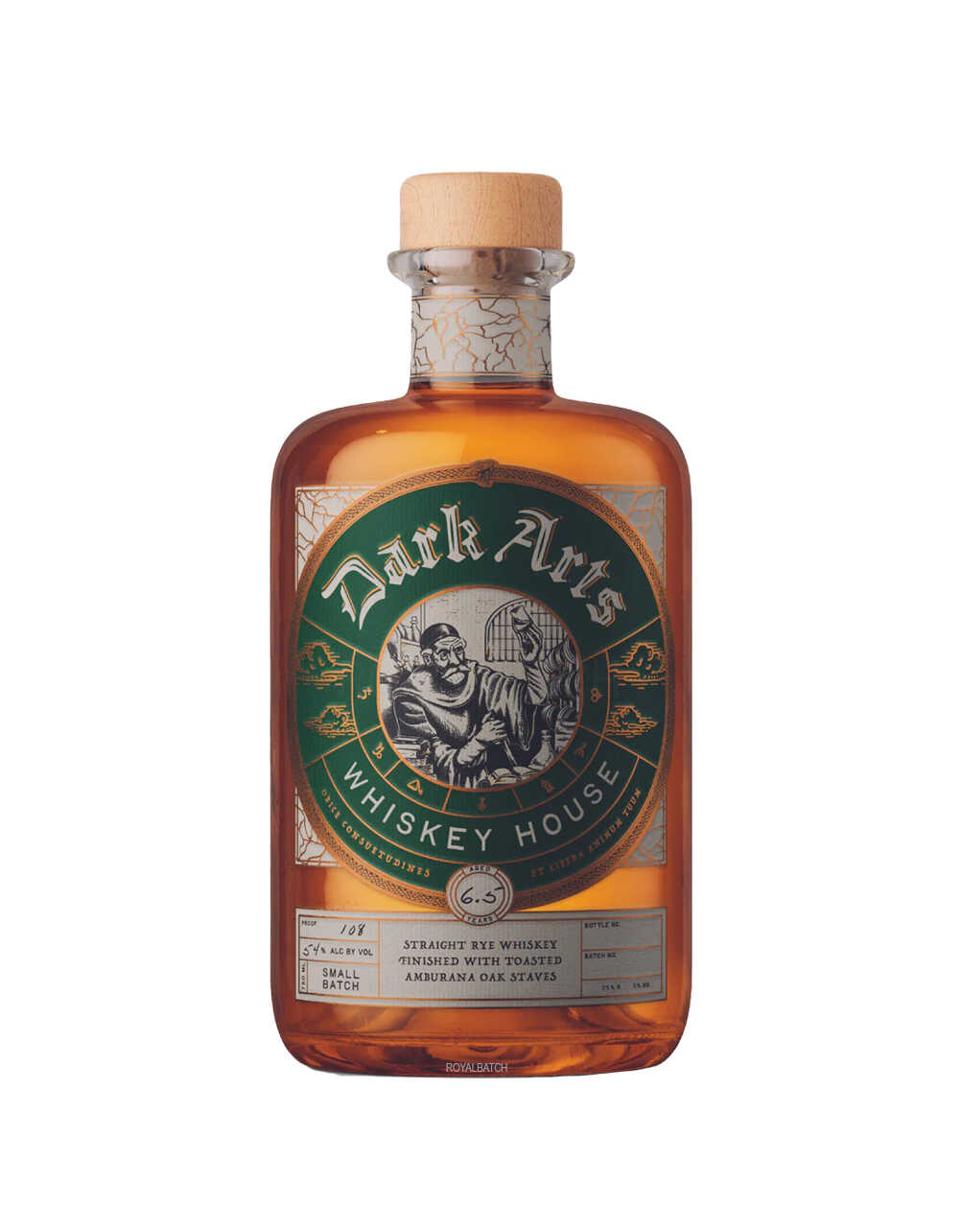 Dark Arts Amburana Oak Staves Small Batch 7 Year Old Straight Rye Whiskey