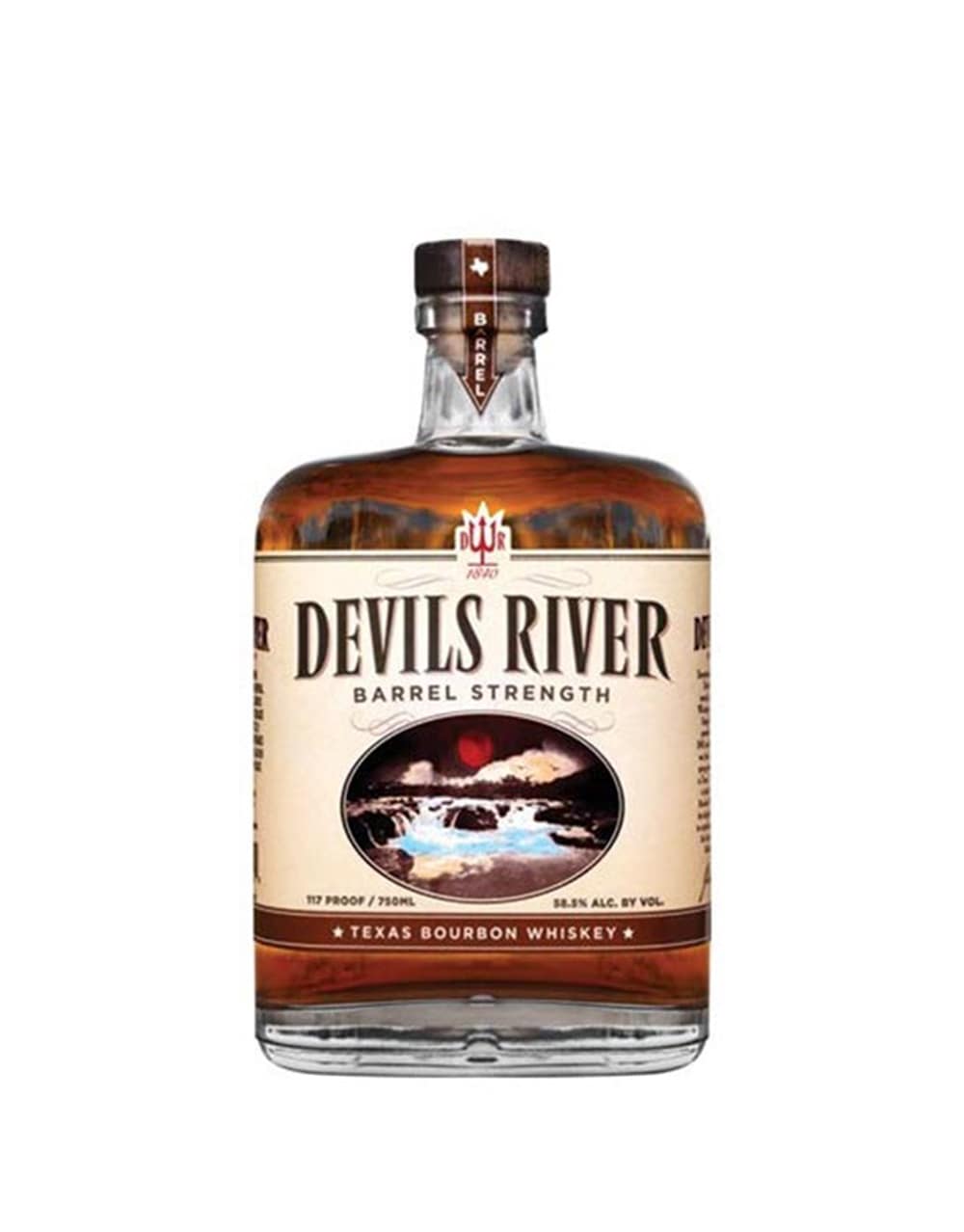 Devils River Barrel Strength Texas Bourbon Whiskey