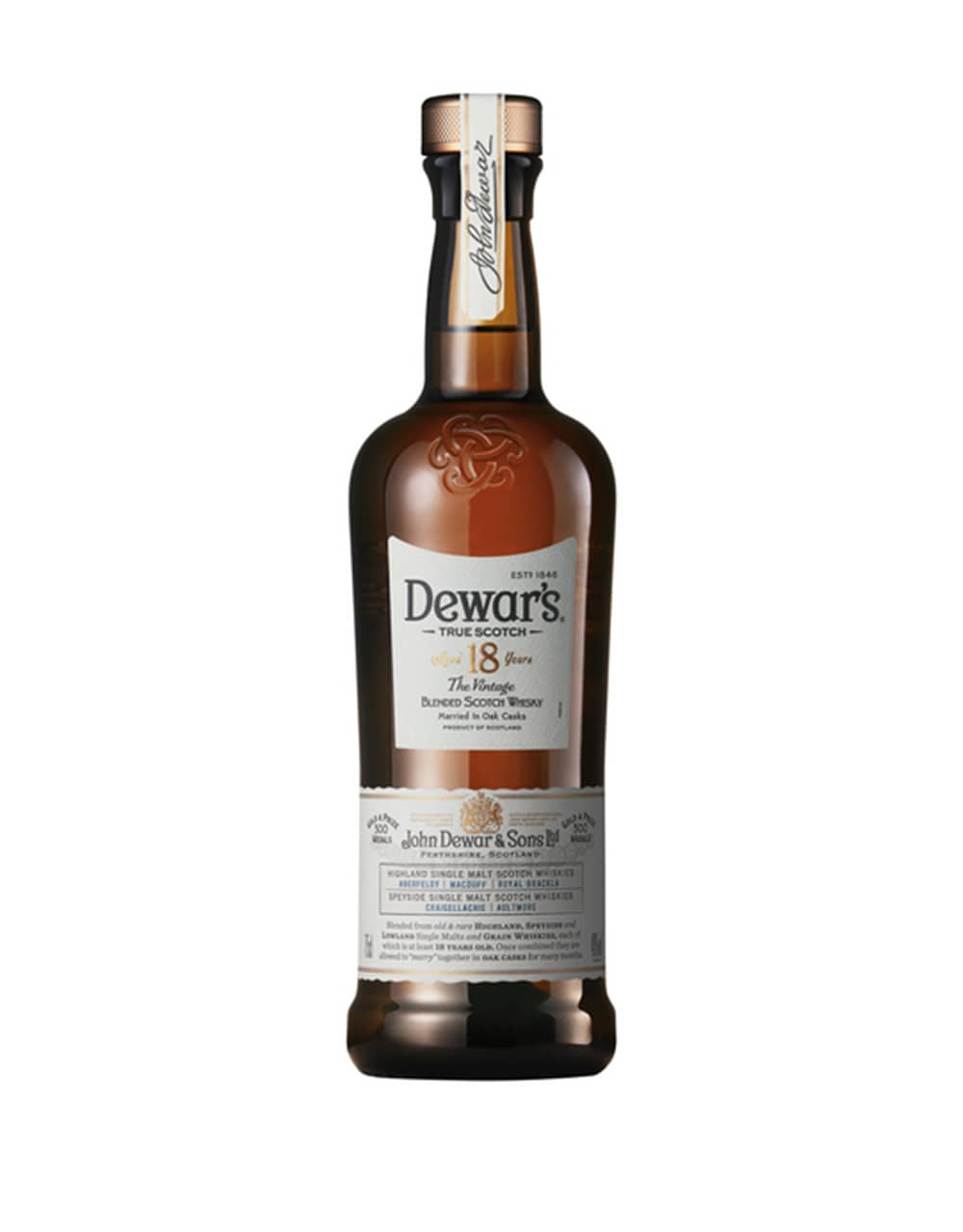 Dewar's 18 Year Old Scotch Whisky