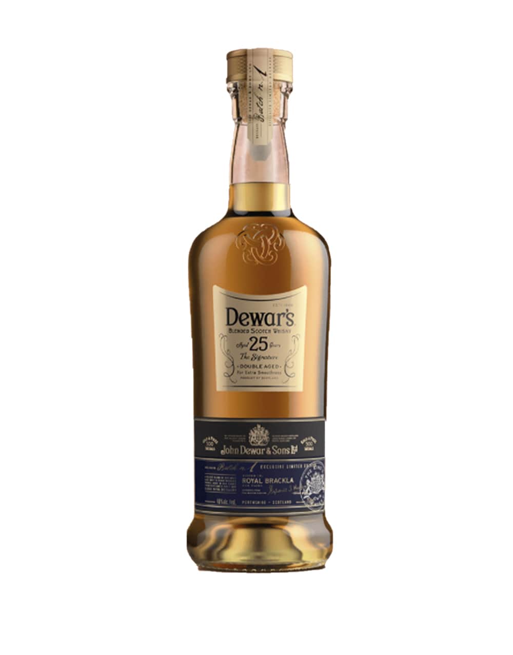 DEWAR'S 25 Year Old Scotch Whisky