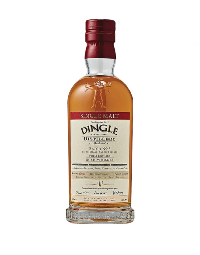 Dingle Triple Distilled (Batch no.5) Single Malt Irish Whiskey