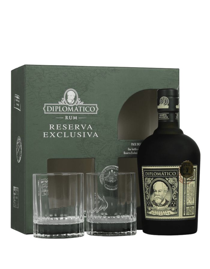 Dipolmatico Resererva Exclusiva Rum with Gift Set