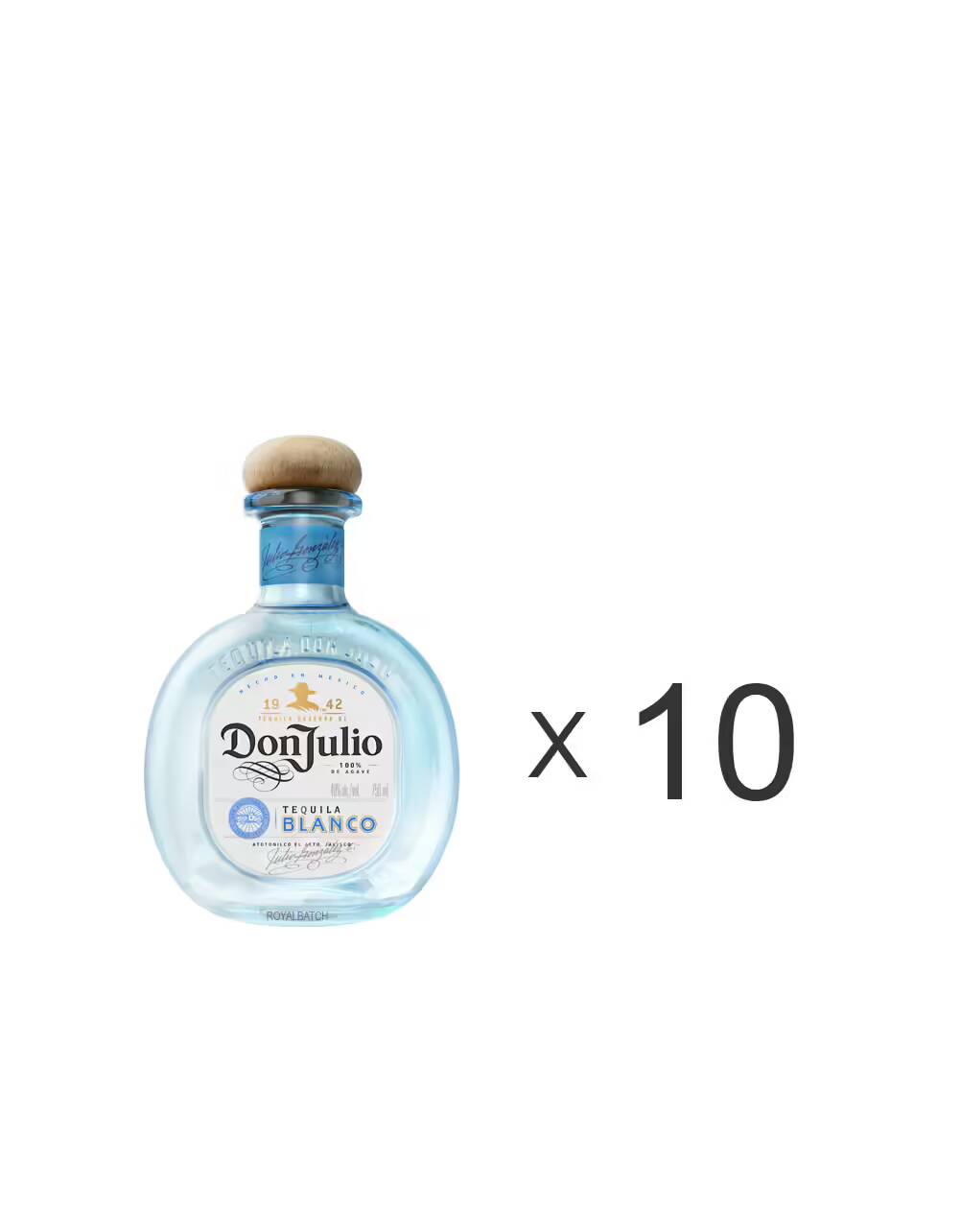 Don Julio Blanco Tequila (10 Pack) 50ml