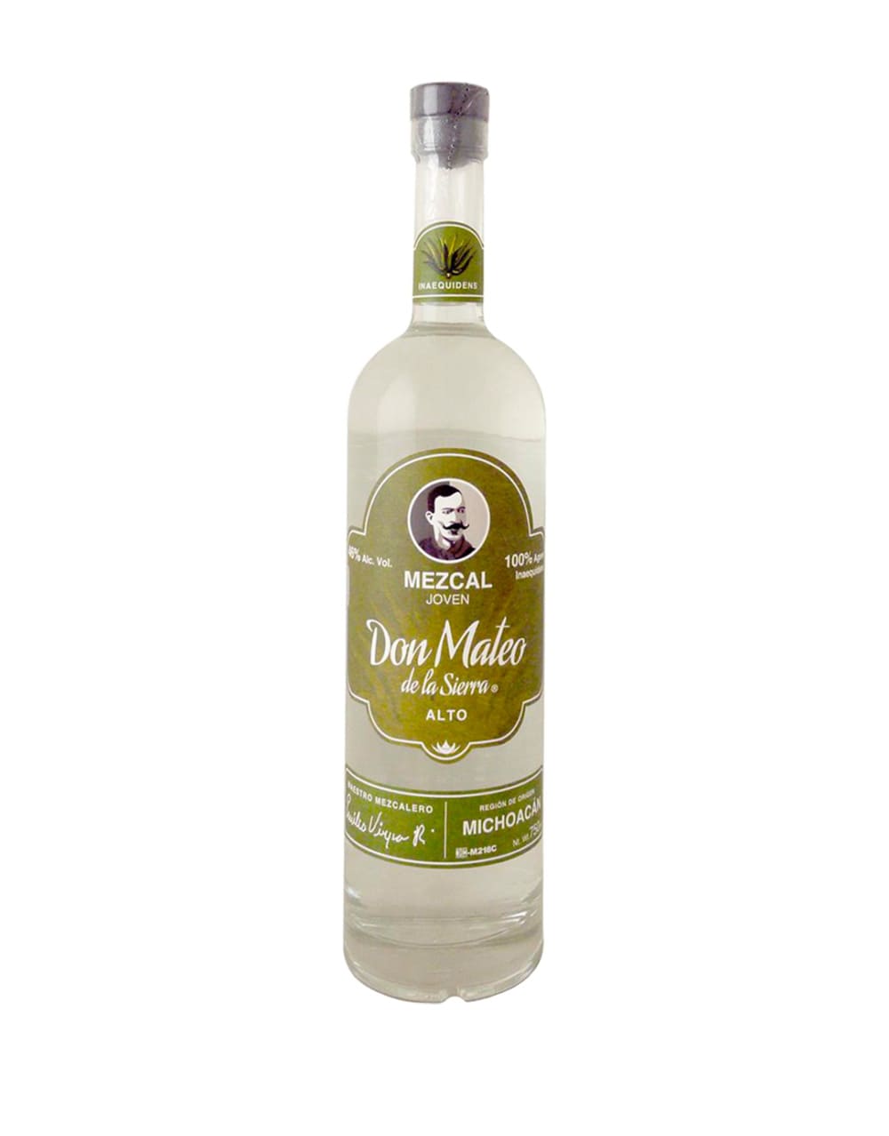 Don Mateo Mezcal De La Sierra Alto Blanco Mezcal