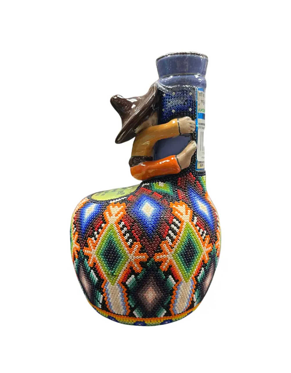 Don Pipocho Extra Anejo Ceramic Chaquira Tequila