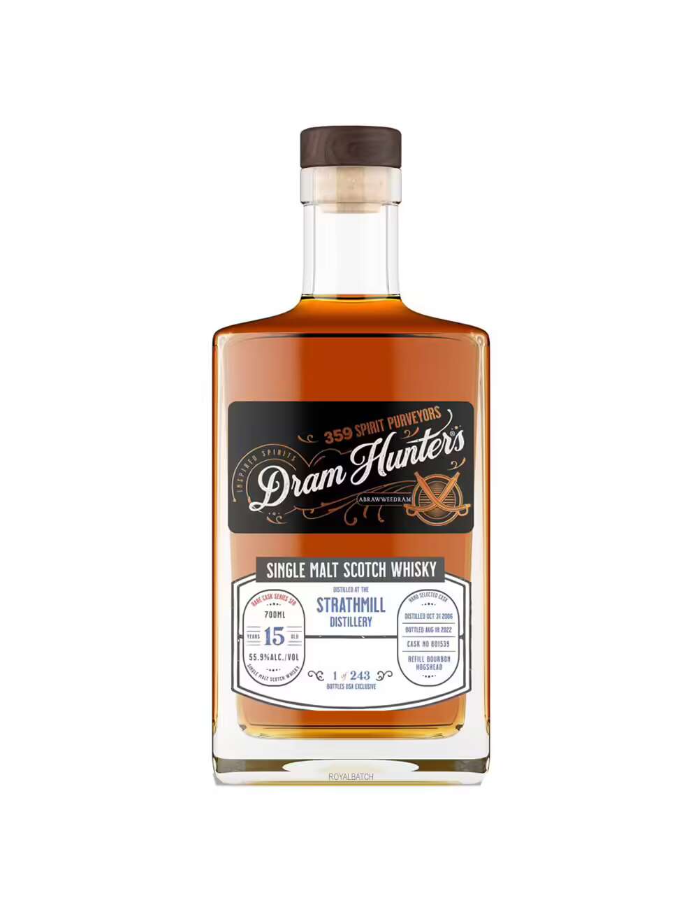 Dram Hunters 359 Spirit Purveyors 15 Year Old Single Malt Scotch Whisky