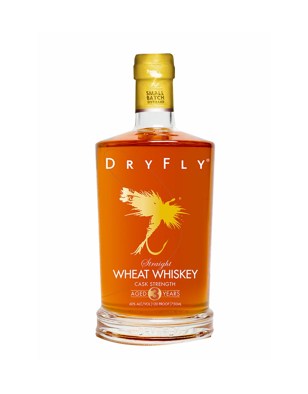 Dry Fly Straight Wheat Whisky Cask Strength  120 Proof 3 year Whisky