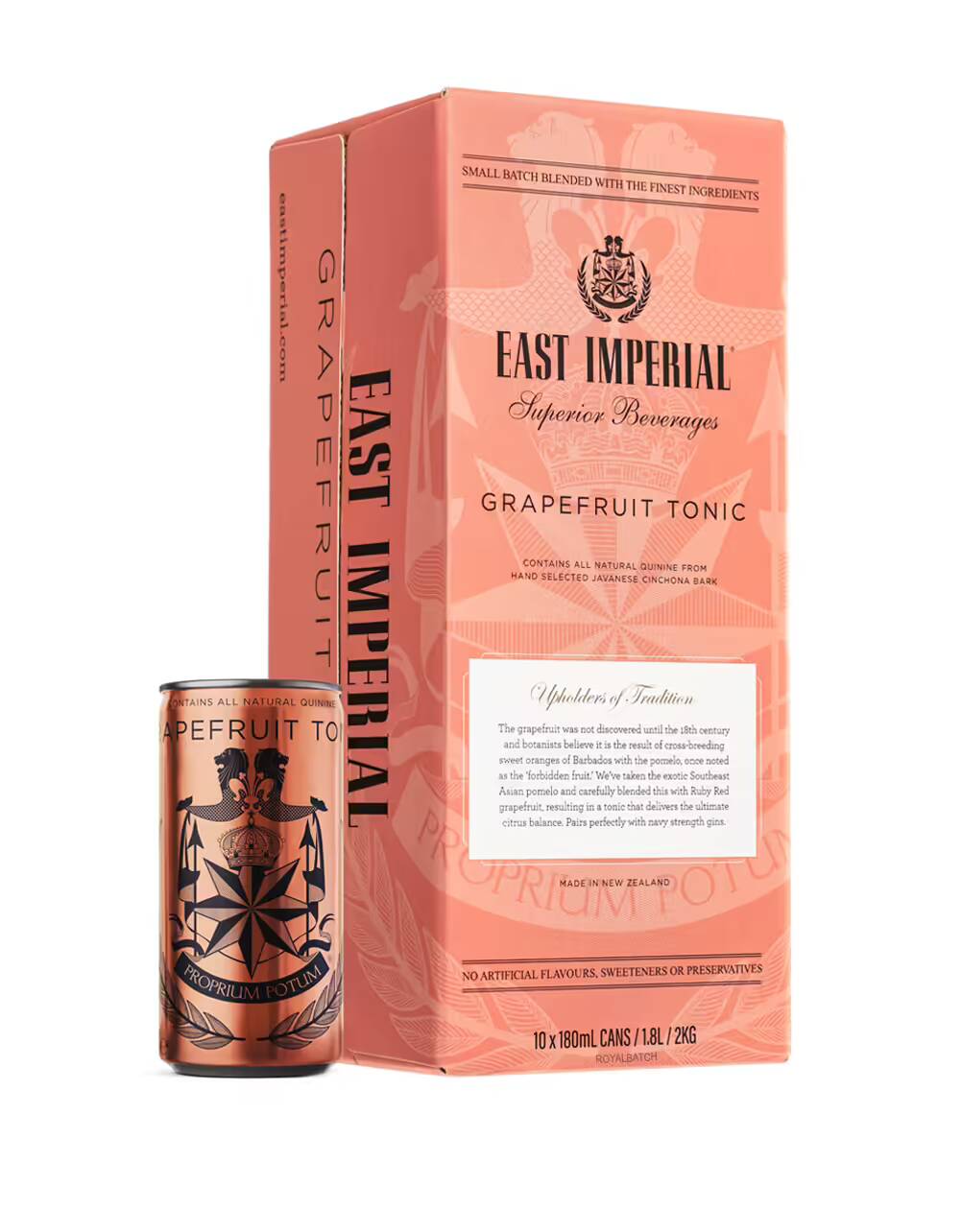 East Imperial Superior Beverages Grapefruit Tonic (10 PACK) 6.1 FL OZ CANS