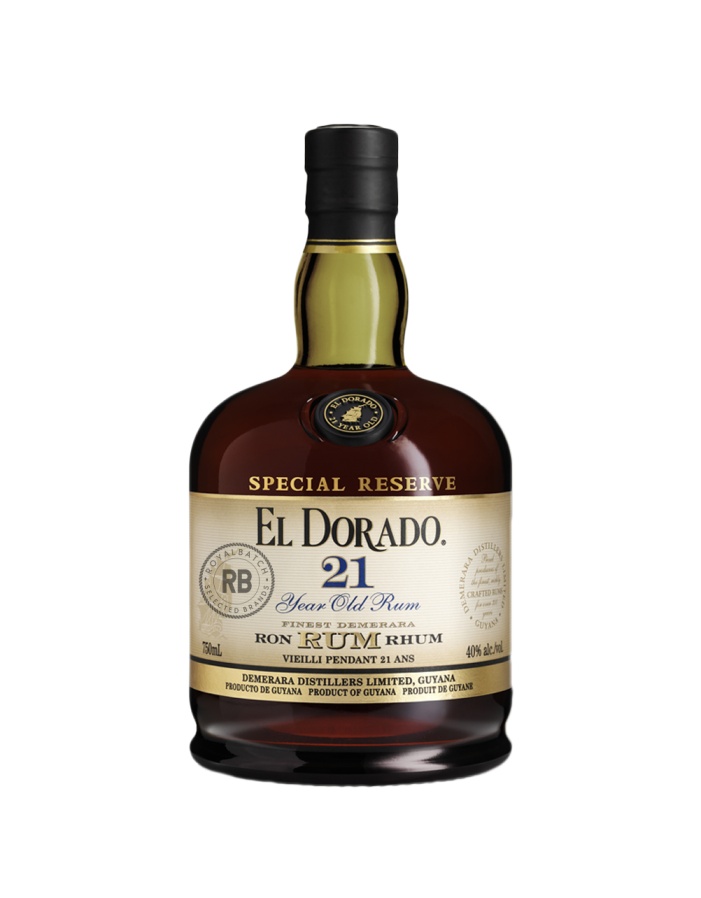 El Dorado Rum 21 Year Old Single Traditional Blended Rum