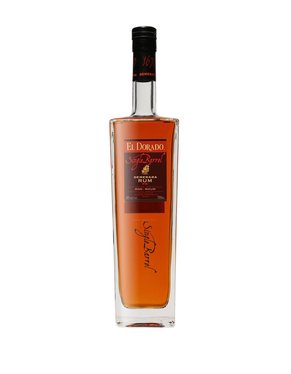 El Dorado Single Barrel EHP Demerara Rum