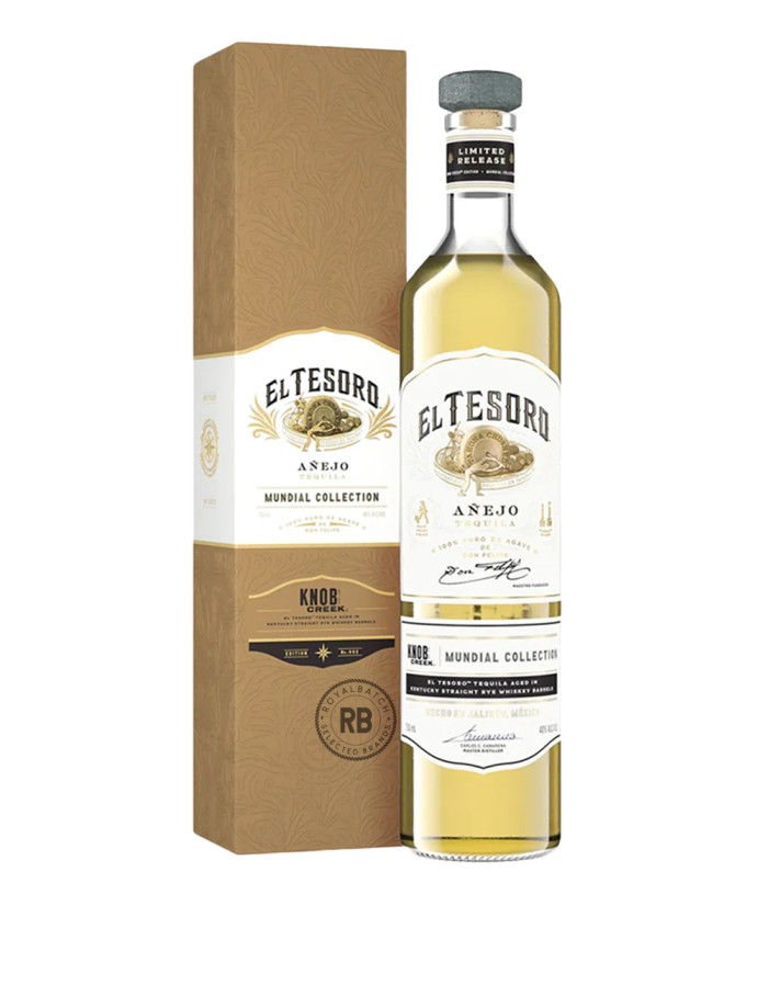 El Tesoro Mundial Collection Knob Creek Edition Añejo Tequila