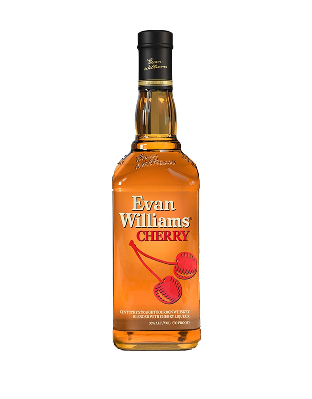 Evan Williams Cherry Kentucky Straight Bourbon Whiskey