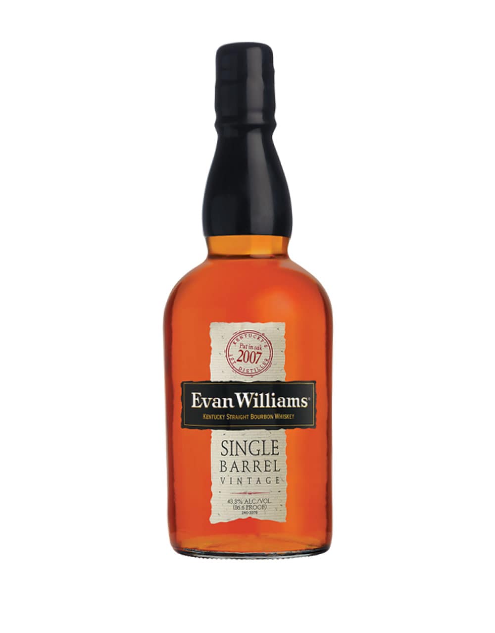 Evan Williams Single Barrel Vintage Bourbon Whiskey