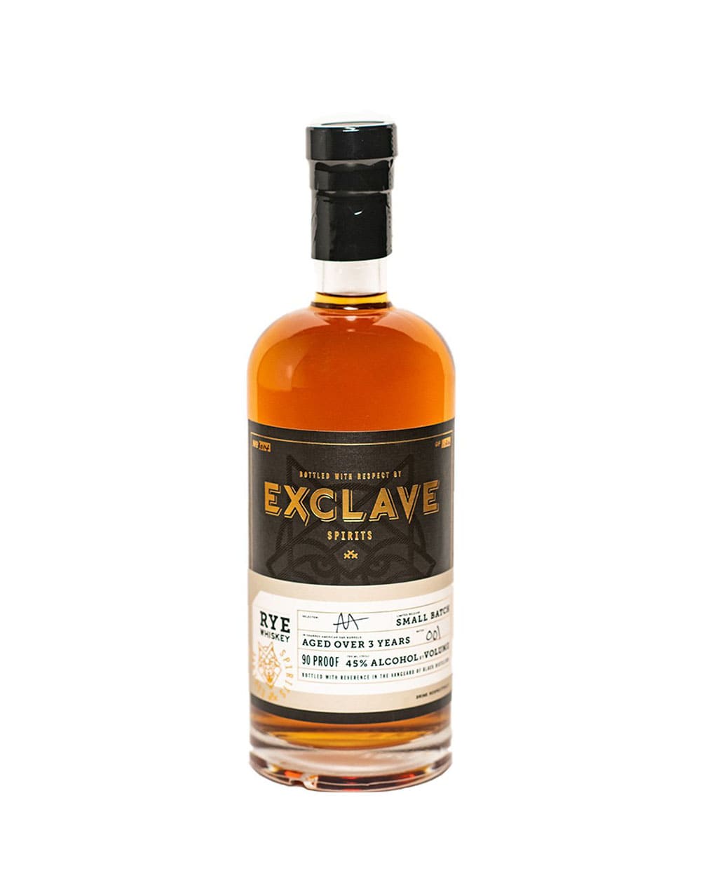 Exclave Small Batch Rye 3 year