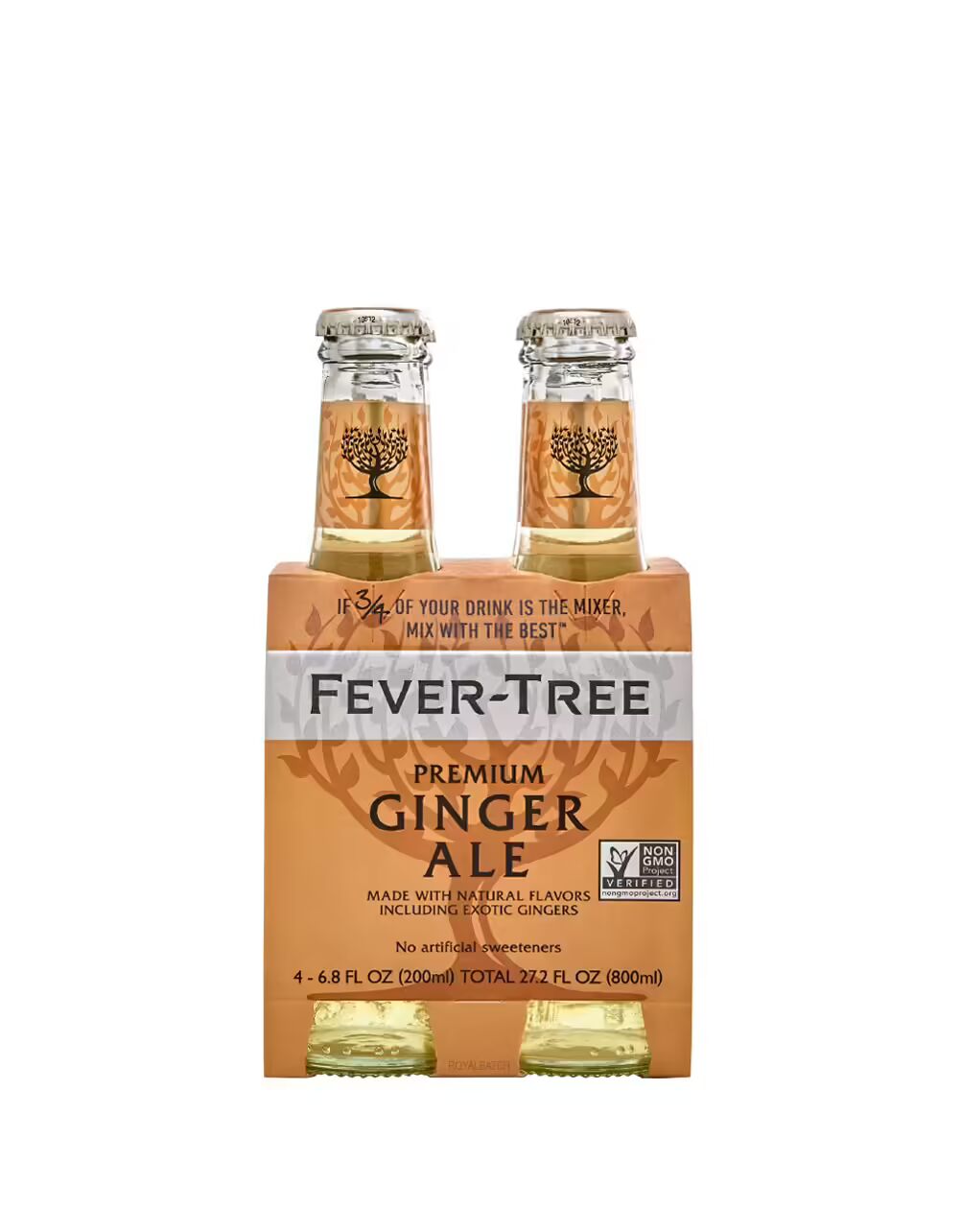 Fever Tree Ginger Ale (4 Pack) 200ml
