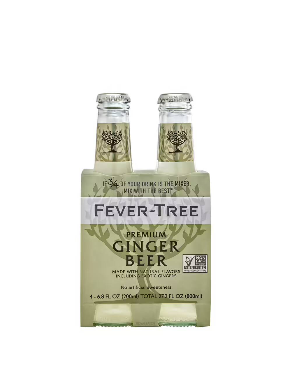 Fever Tree Ginger Beer (4 Pack) 200ml