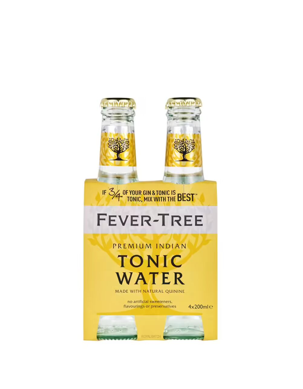 Fever Tree Indian Tonic Water (4 Pack) 200ml