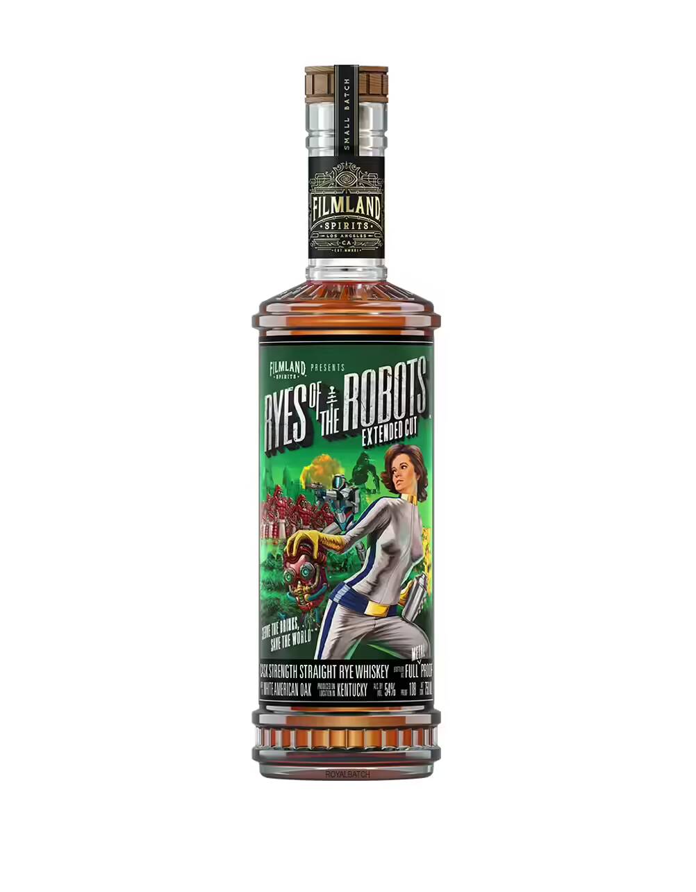 Filmland Spirits Ryes of the Robots Extended Cut Rye Whiskey