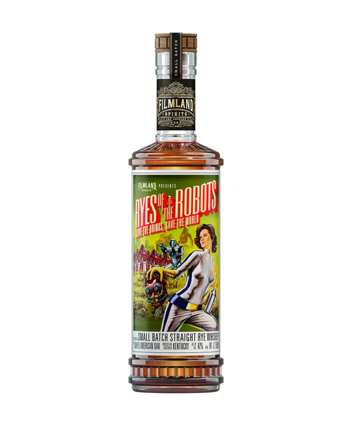 Filmland Spirits Ryes of The Robots Small Batch Straight Rye Whiskey