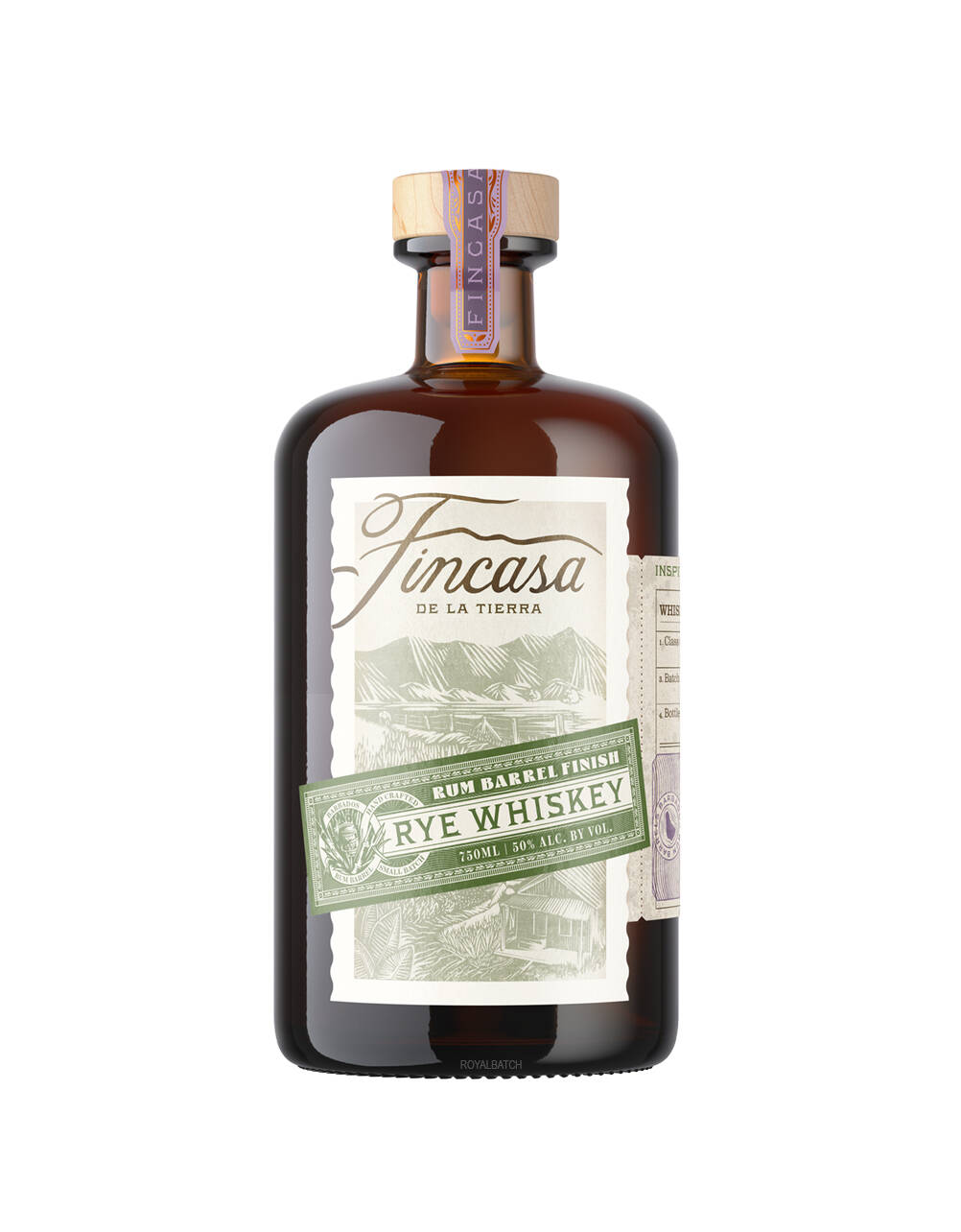 Fincasa Rum Barrel Finish Rye Whiskey